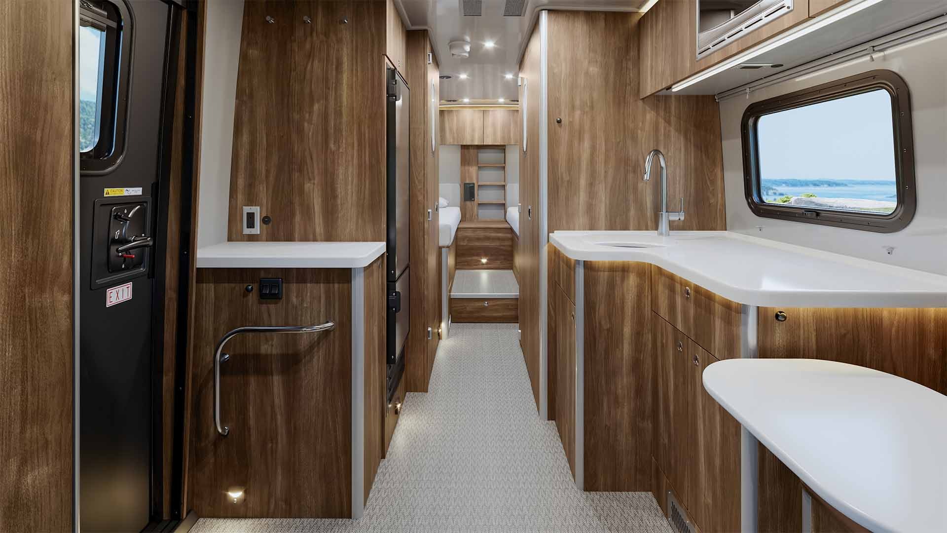 Airstream B+ camper van is a dream retreat with unique layout
