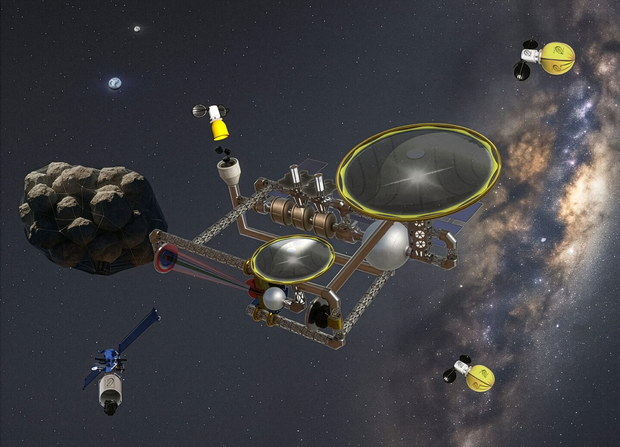 NASA-Backed Startup to Try Ingenious Asteroid Mining Idea: Just Bag It