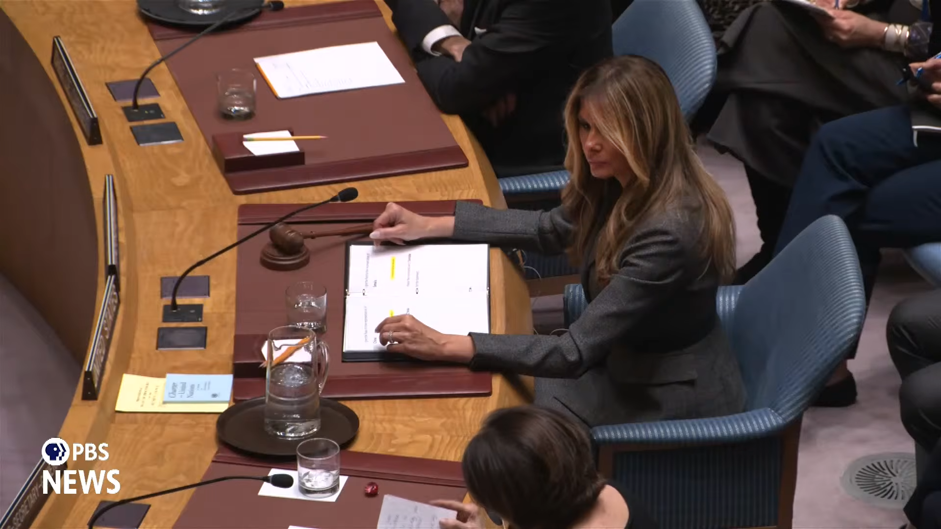 Melania Trump presides over U.N. Security Council meeting as U.S. continues Iran strikes