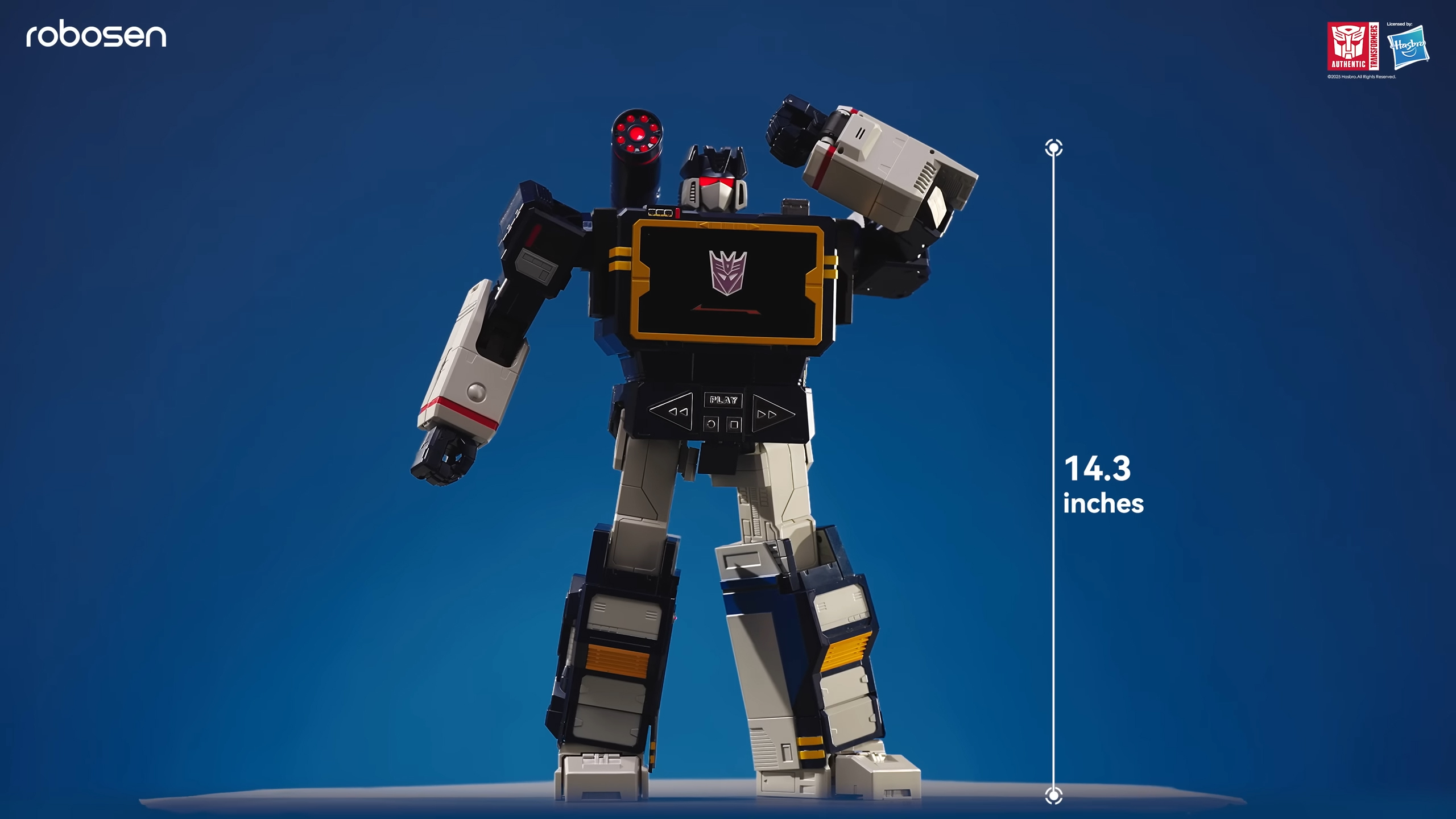 Robosen's Transformers Soundwave Robot - Official Trailer