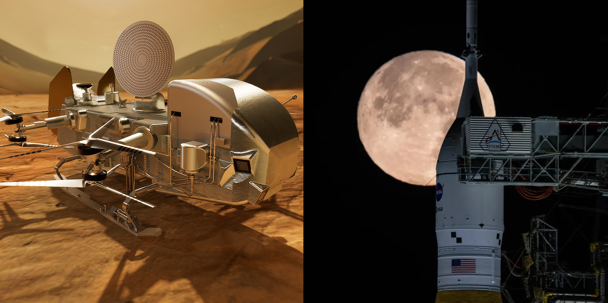 Moon landings, asteroid hunters, and Titan: 7 upcoming NASA missions