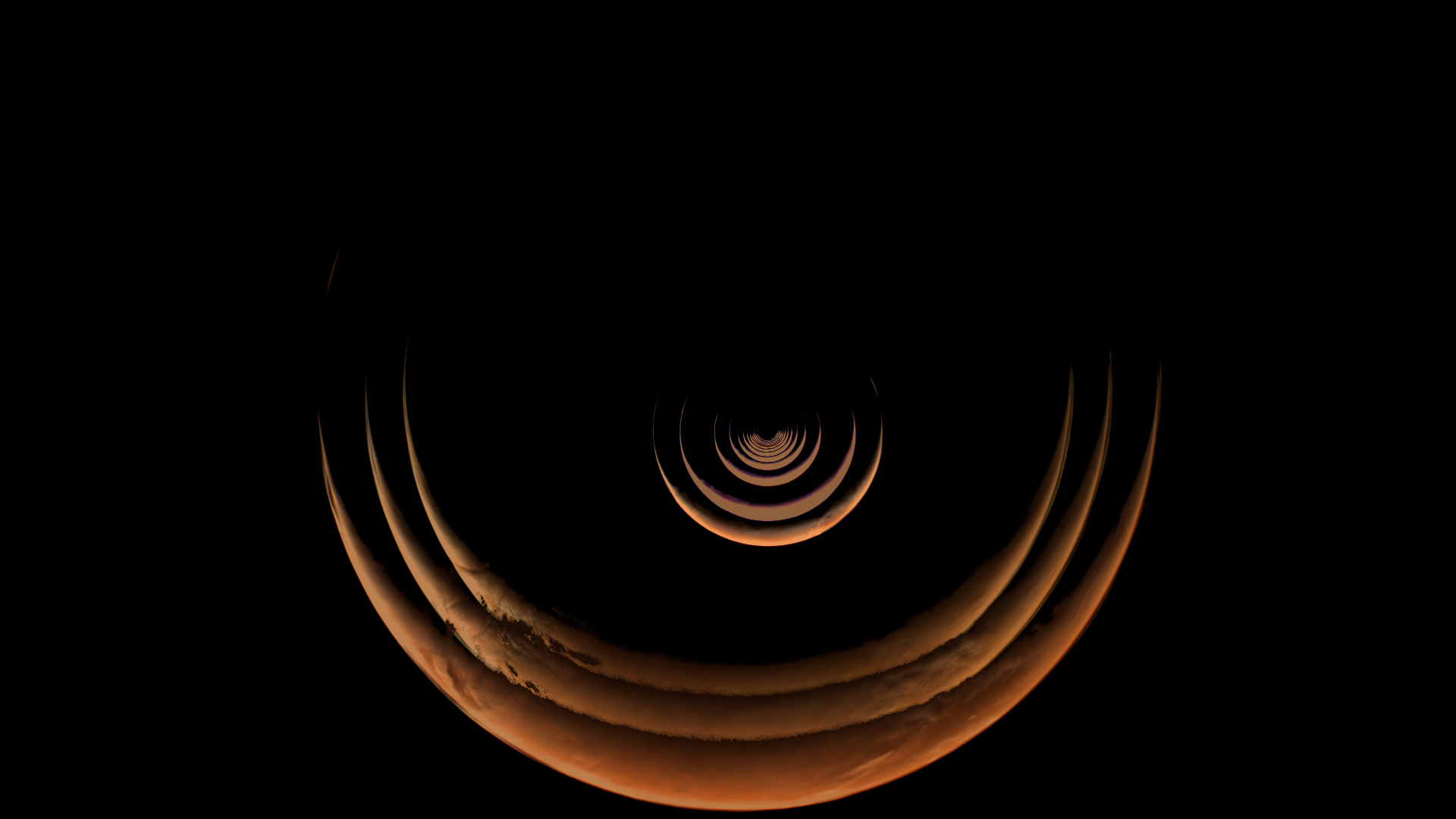 NASA shares beautiful timelapse of the Psyche spacecraft's view over Mars