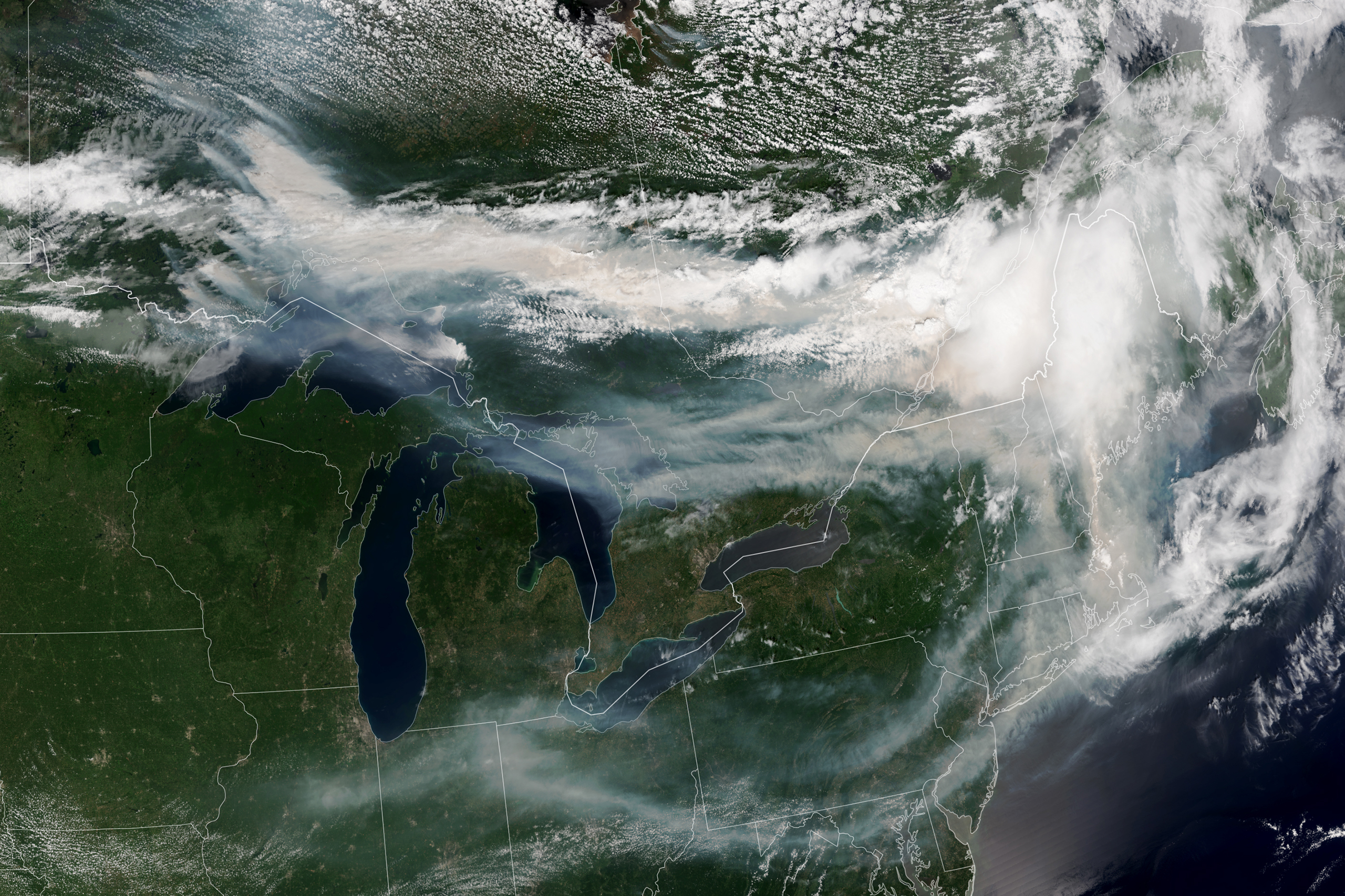 Canadian smoke brings unhealthy air to Ohio farm country - Ohio Ag Net