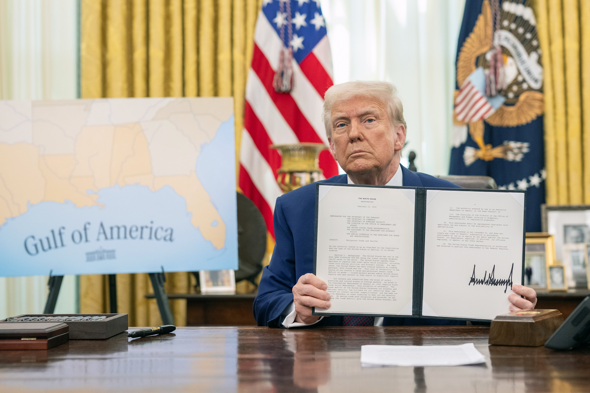 Trump Suggests Renaming the Atlantic or Pacific Ocean Next After Changing Lake Ontario and Gulf of Mexico on U.S. Maps