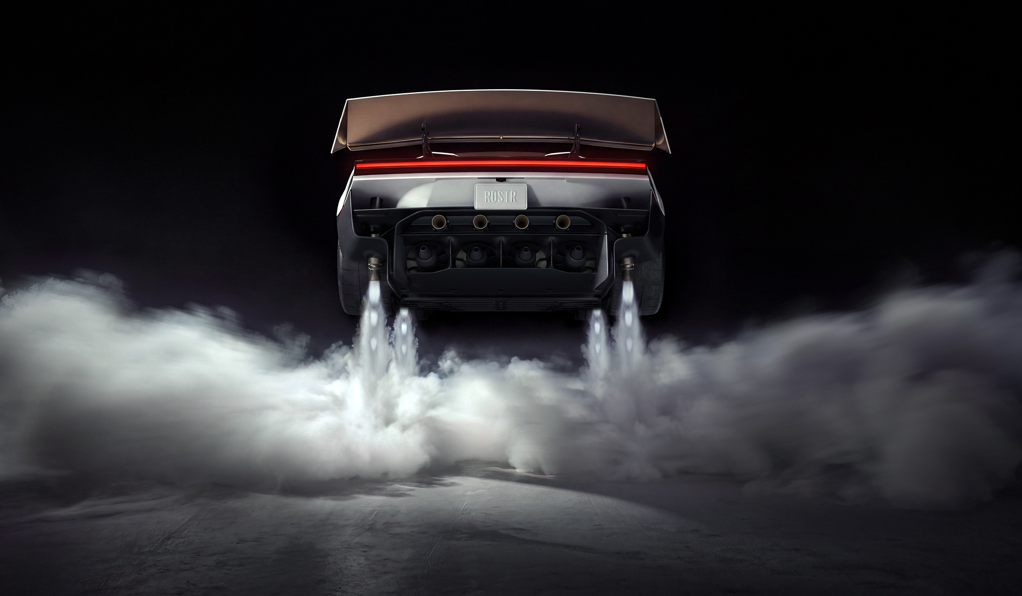 Tesla launches flying Roadster concept car